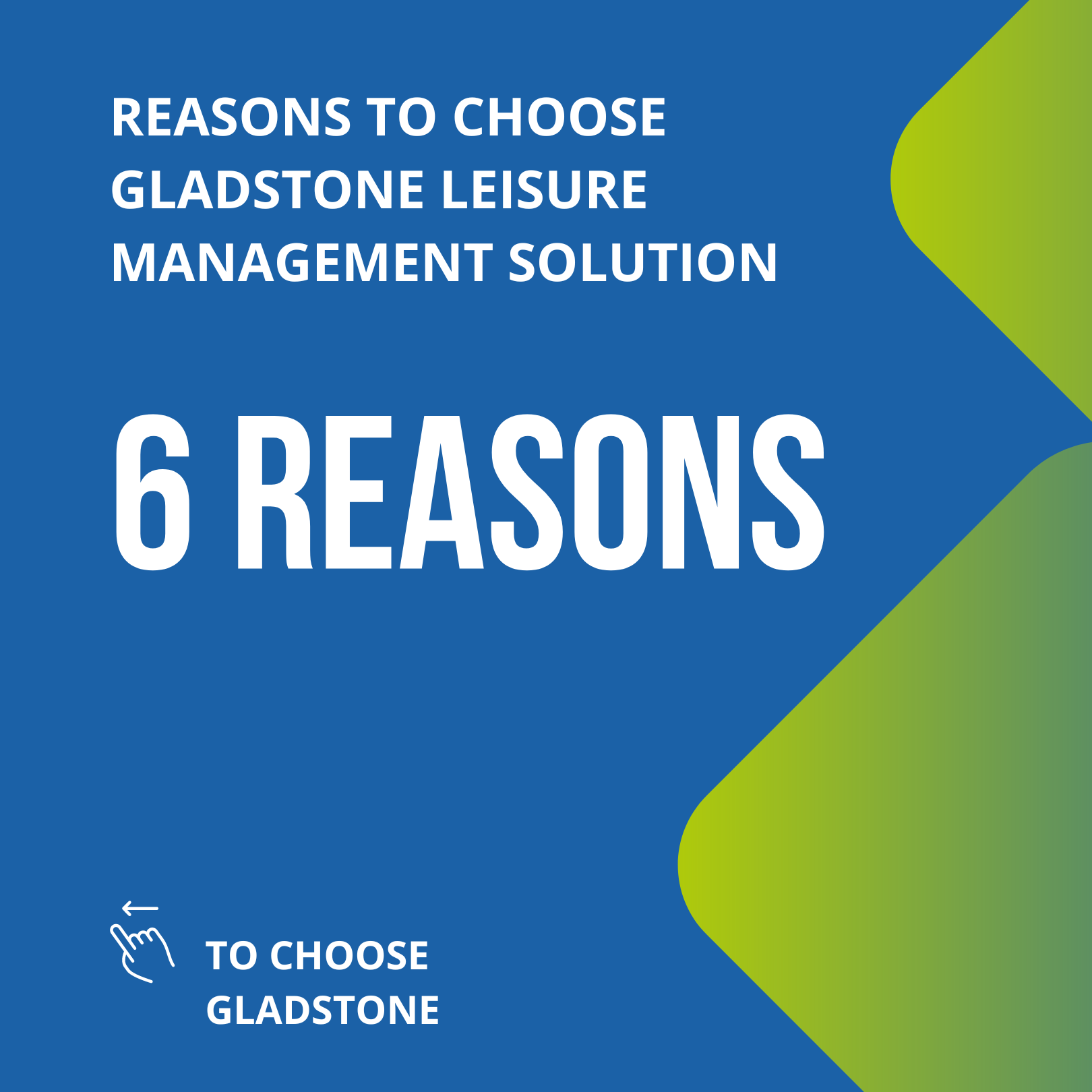 Reasons to Choose Gladstone Leisure Management Solution